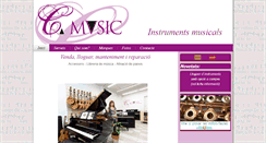 Desktop Screenshot of c-music.es